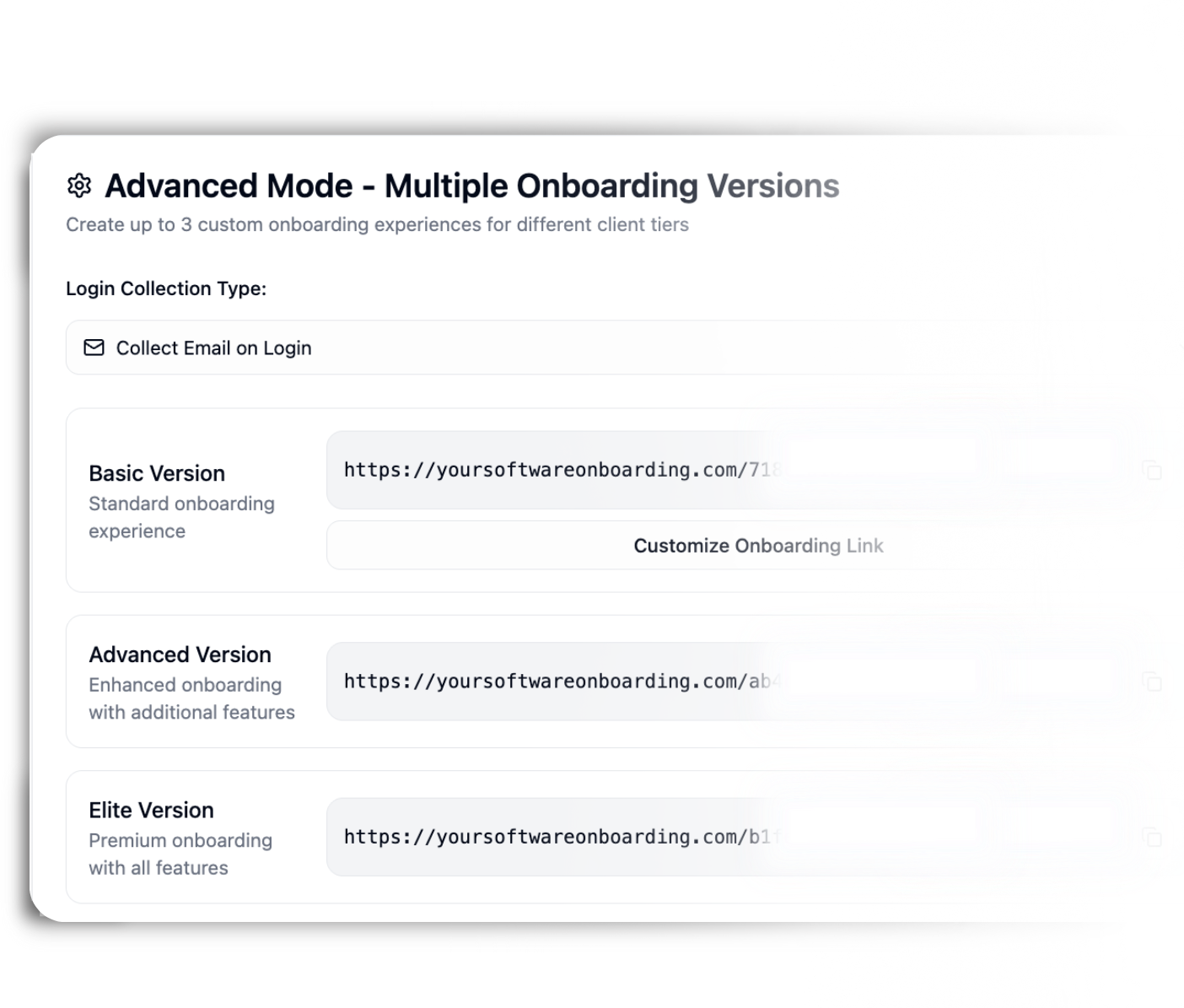 Create Custom Onboarding Experiences